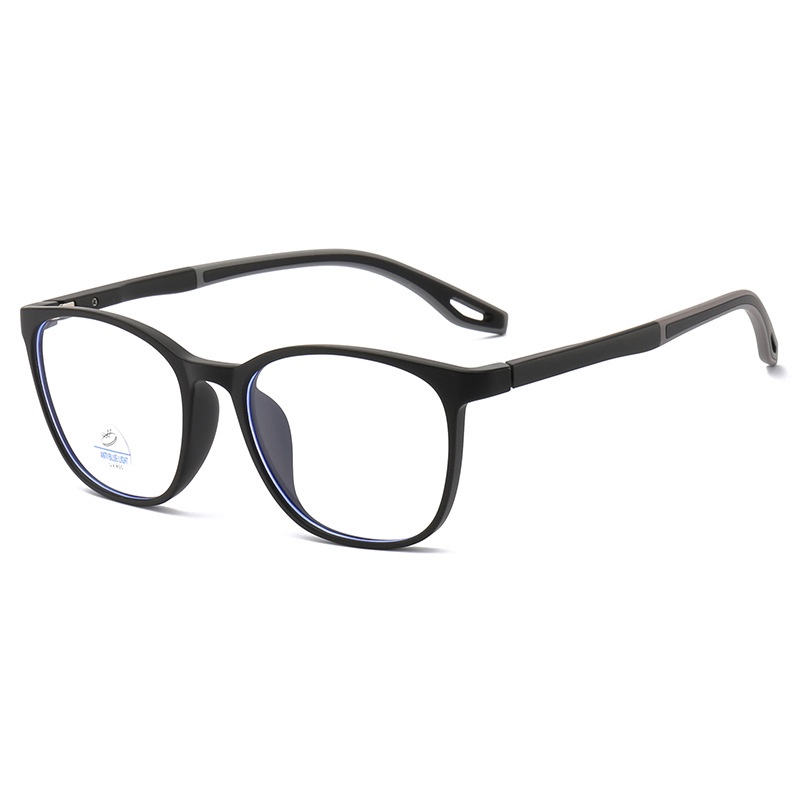 Kacamata Retro Logam Klasik Anti Radiasi Fashion Unisex TR Ultra Ringan Kacamata Bingkai Anti-Cahaya Biru Kacamata Yang Serasi Untuk Wanita Pria