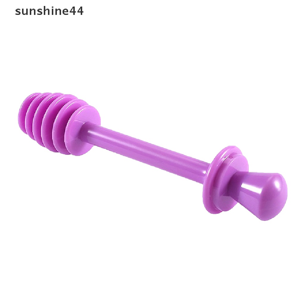 Sunshine Plastic Honey Stir Bar Pengaduk Madu Praktis Stick Jar Sendok Alat Dapur ID