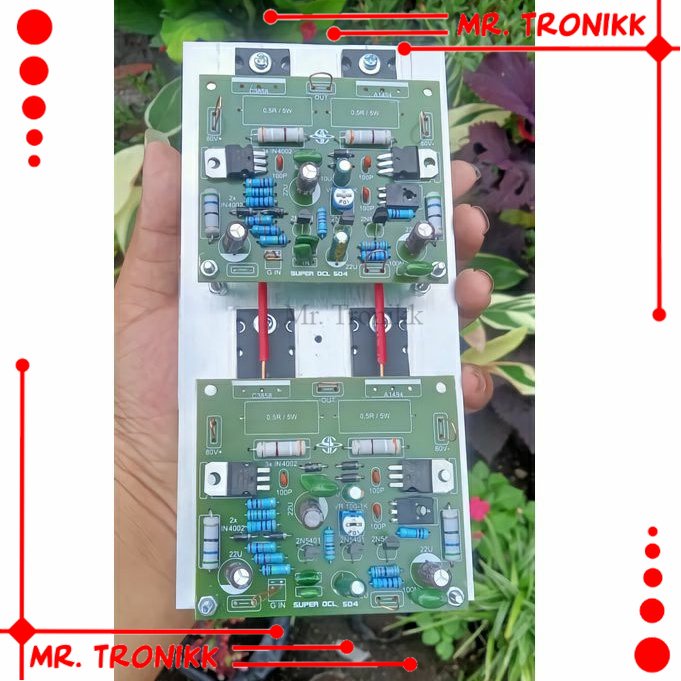 kit SETEREO POWER SOCL 504 LENGKAP FINAL 2 SET PERMONO TOSHIBA JAPAN ORIGINAL Kualitas Bagus