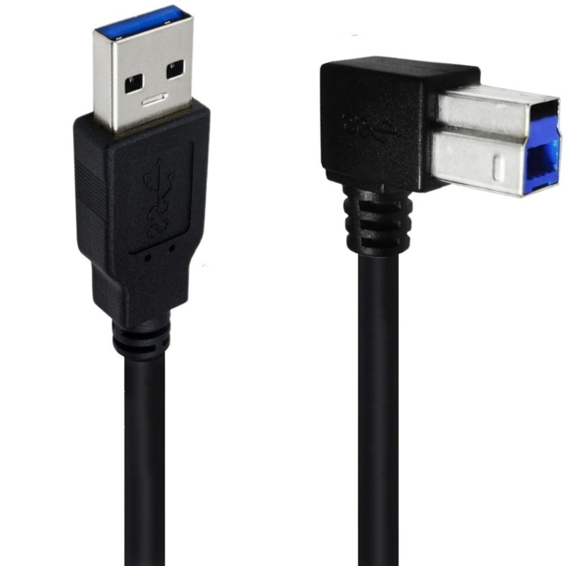 Kabel Printer btsg Elbow USB3.0 Kabel USB3.0, Kabel USB3.0 A Ke B Performa Tinggi Kabel USB3.0 A Ke B Kabel Data USB Co