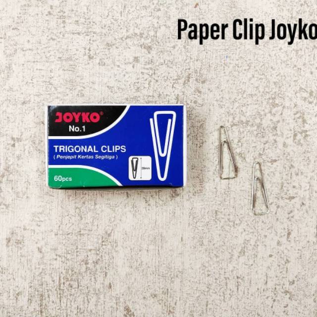 

Paper Clip / Penjepit Kertas No.1 Joyko