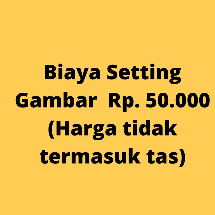 

⭐BISA COD⭐ Biaya Setting Gambar untuk sablon tas spunbond