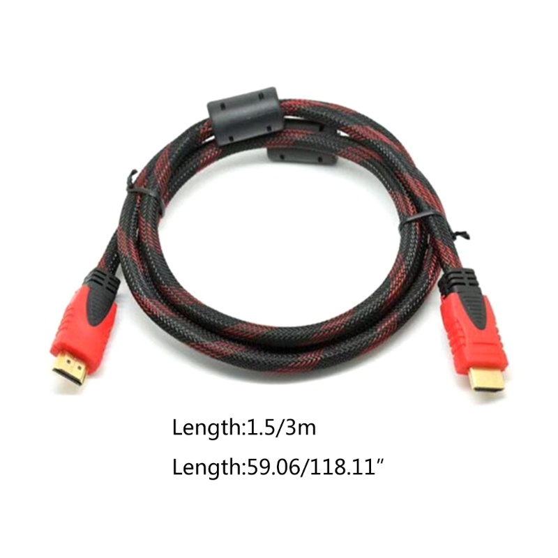 Zzz Cable Kabel Video 1kabel 4d Lapis Emas 3D High Speed Untuk HDTV