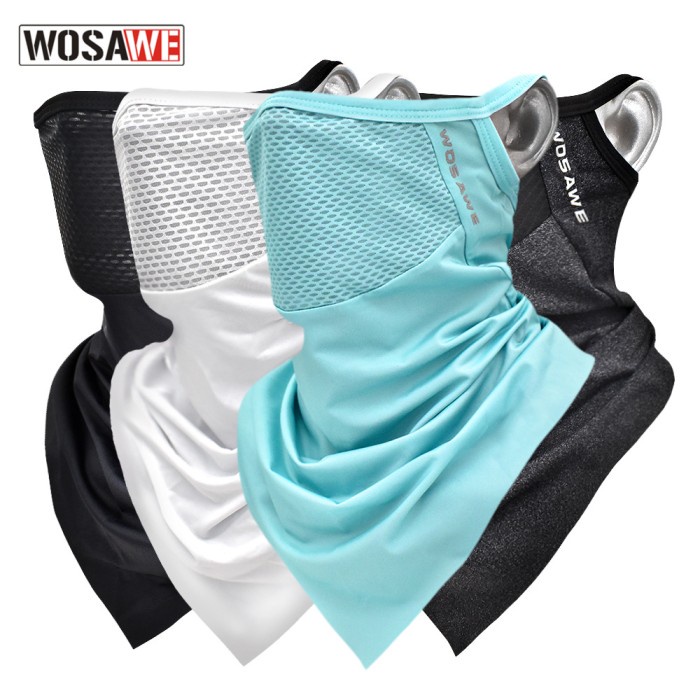 Masker Balaclava Outdoor Sport Half Face Merk  WOSAWE BL348