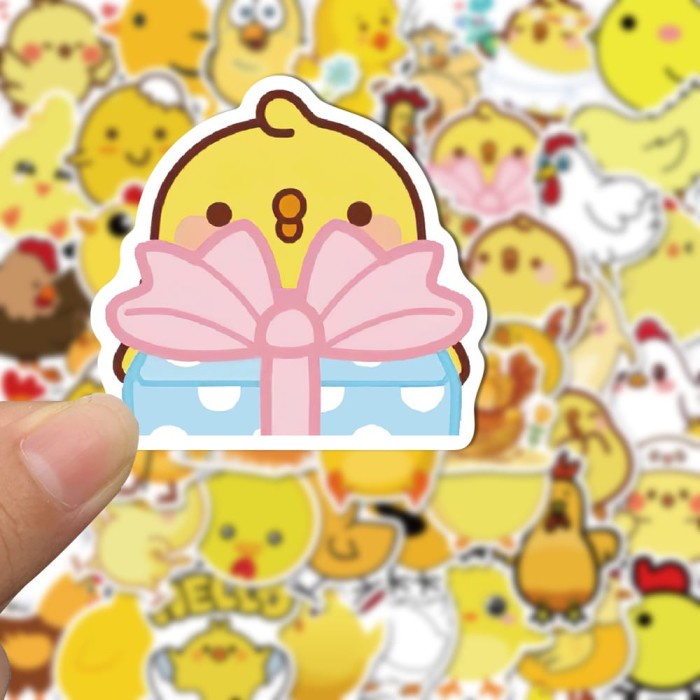 

stiker ayam isi 50pcs