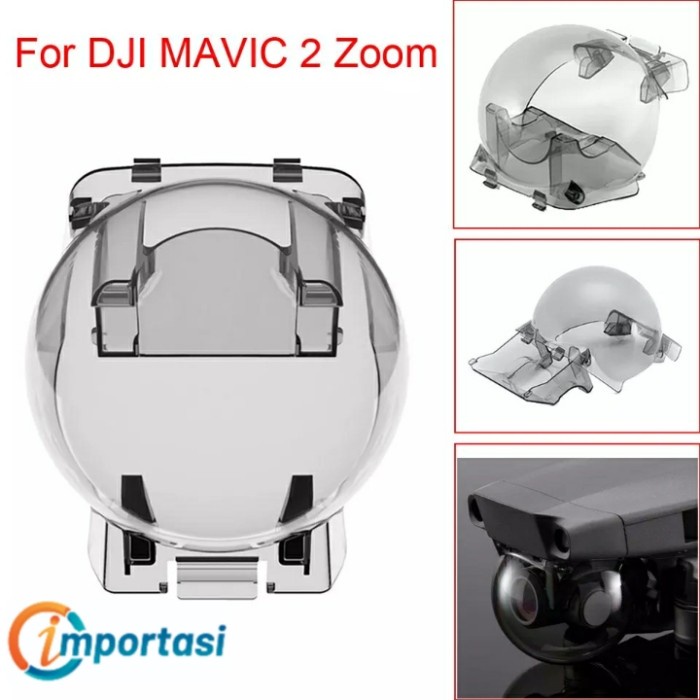 Cover Tutup Gimbal Lens Cap Camera DJI Mavic 2 Pro &amp; Zoom Hood Lensa - Mavic 2 Zoom