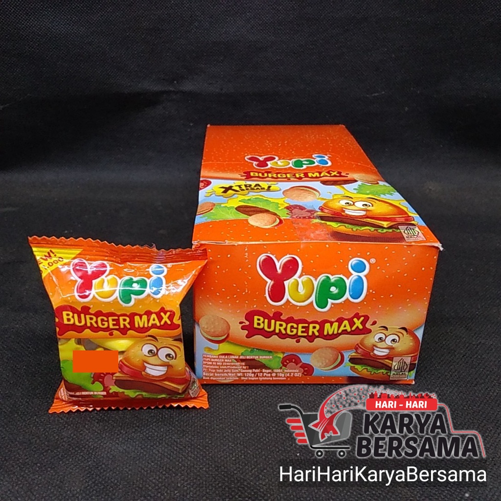 

YUPI BURGER MAX 12'S X 10GR