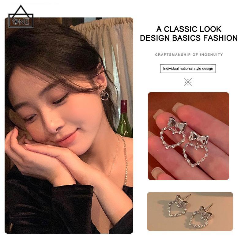 COD❤️Anting Titanium Anti Karat  Korea Tusuk Korea Stainless Wanita Murah-A.one