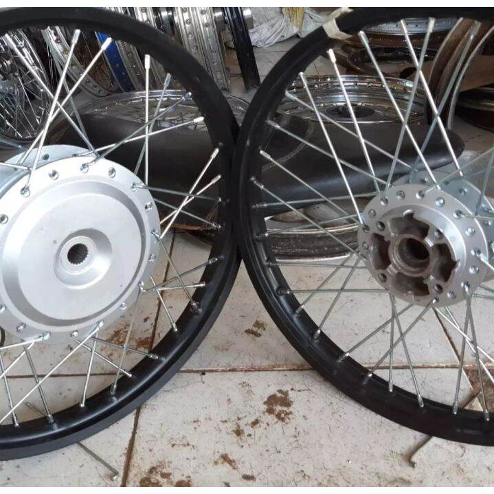 velg pelek jari-jari pariasi depan belakang Honda beat/ Vario110 ring 17