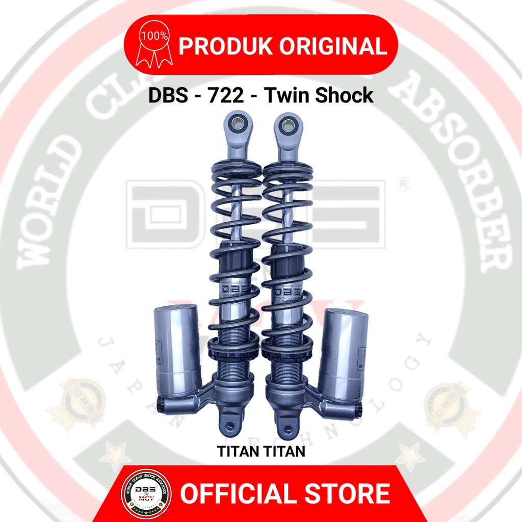 [ BISA COD ] Shock Tabung DBS 722 E SERIES YAMAHA XMAX 250 NMAX 155 N MAX X MAX