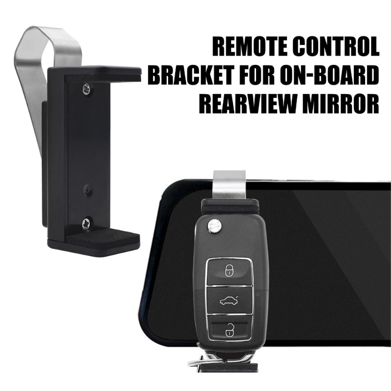 Bracket Remote Control Pelindung Matahari Mobil/Penahan Klip Pelindung Matahari Mobil Yang Dapat Ditarik Untuk Remote Control Pintu Garasi/Holder Klip Kunci Mobil Aksesoris Penyimpanan Kendaraan Universal