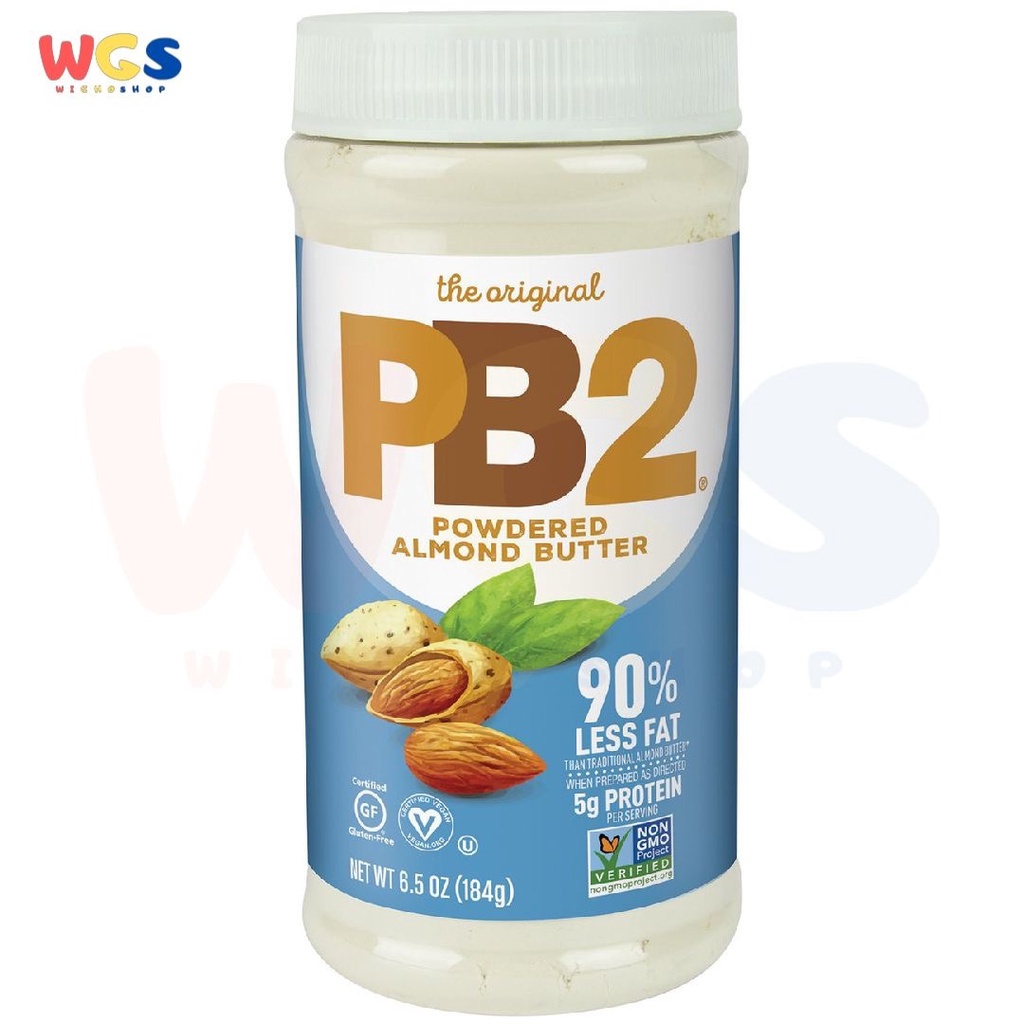 PB2 Powdered Almond Butter 90% Less Fat 184g