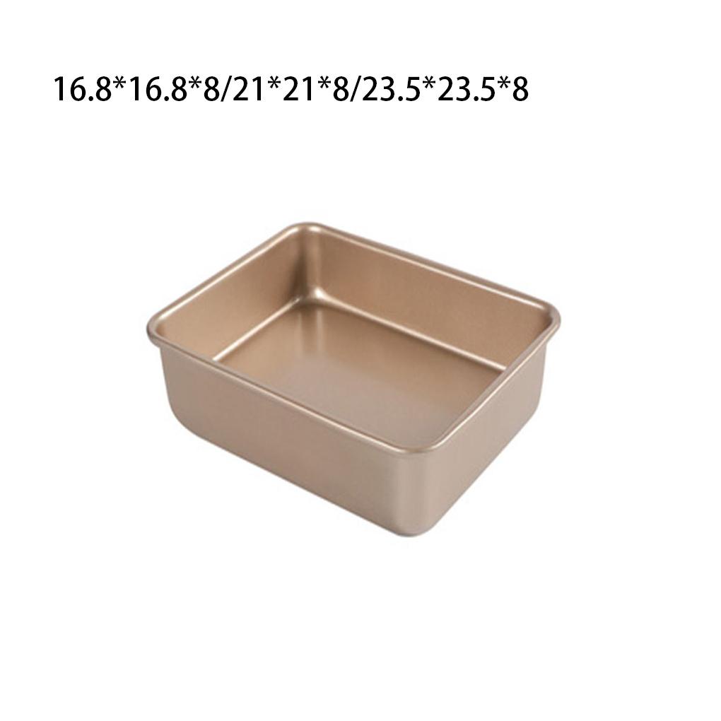 Loyang Kue Oven Non Stick Memasak Baking Roasting Cetakan Bentuk Persegi Pastry Bakeware BBQ Pan Cetakan Tahan Panas