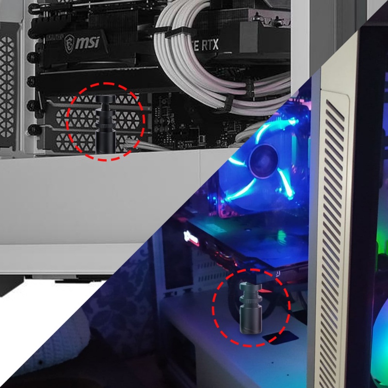 Bracket Pelindung Sekrup Putar Mini/Pendek/Panjang Untuk Desktop PC/Video Card Sag Holder Adjustable Graphics Card GPU Holder Support Accessories