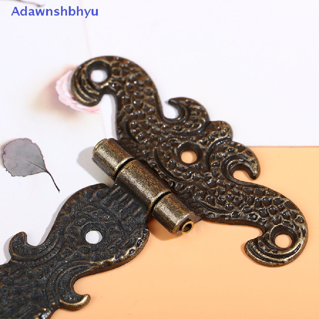 Adhyu Retro Alloy Door Connector Vintage Alloy Engsel Jendela Lemari Kotak Perhiasan ID