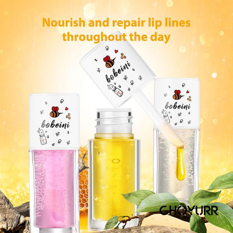 【COD】BOBEINI Honey Mikk Peach Oolong Lipbalm Pelembab Bibir Lips Moisturizing Lip Balm Lipstik Masker Bibir-CH