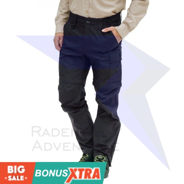 Celana Cargo EIGER1989 TERRA VENTURE PANTS 91000 7235 Dark Grey  Original AWET KEREN KECE MURAH