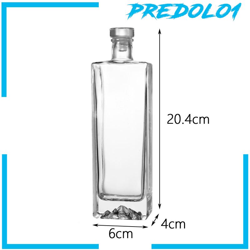 [Predolo1] Botol Minum Botol Kaca Kosong Untuk Hadiah Ulang Tahun Outdoor