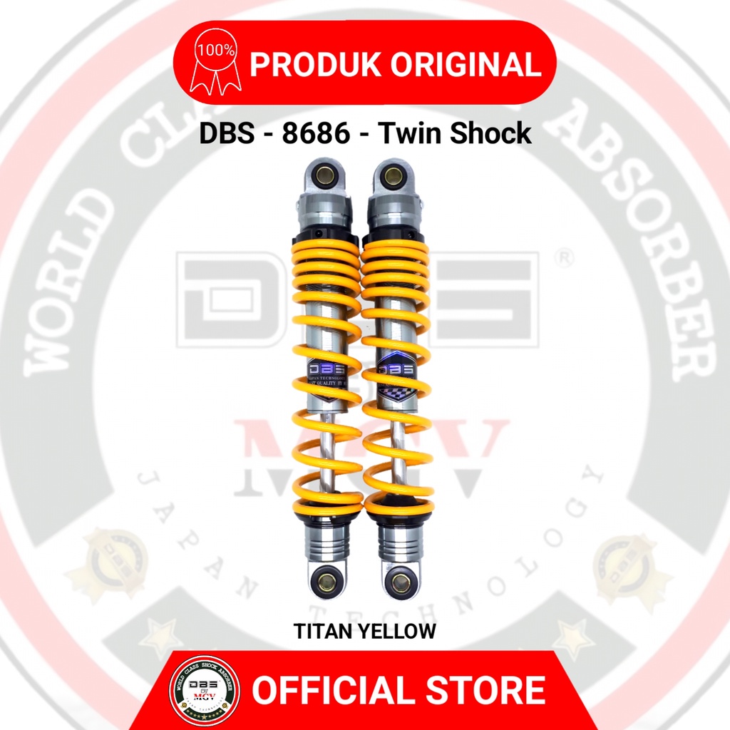 [ BISA COD ] Shock Non Tabung DBS 8686 Z SERIES Suzuki Shogun Smash Axelo Thunder