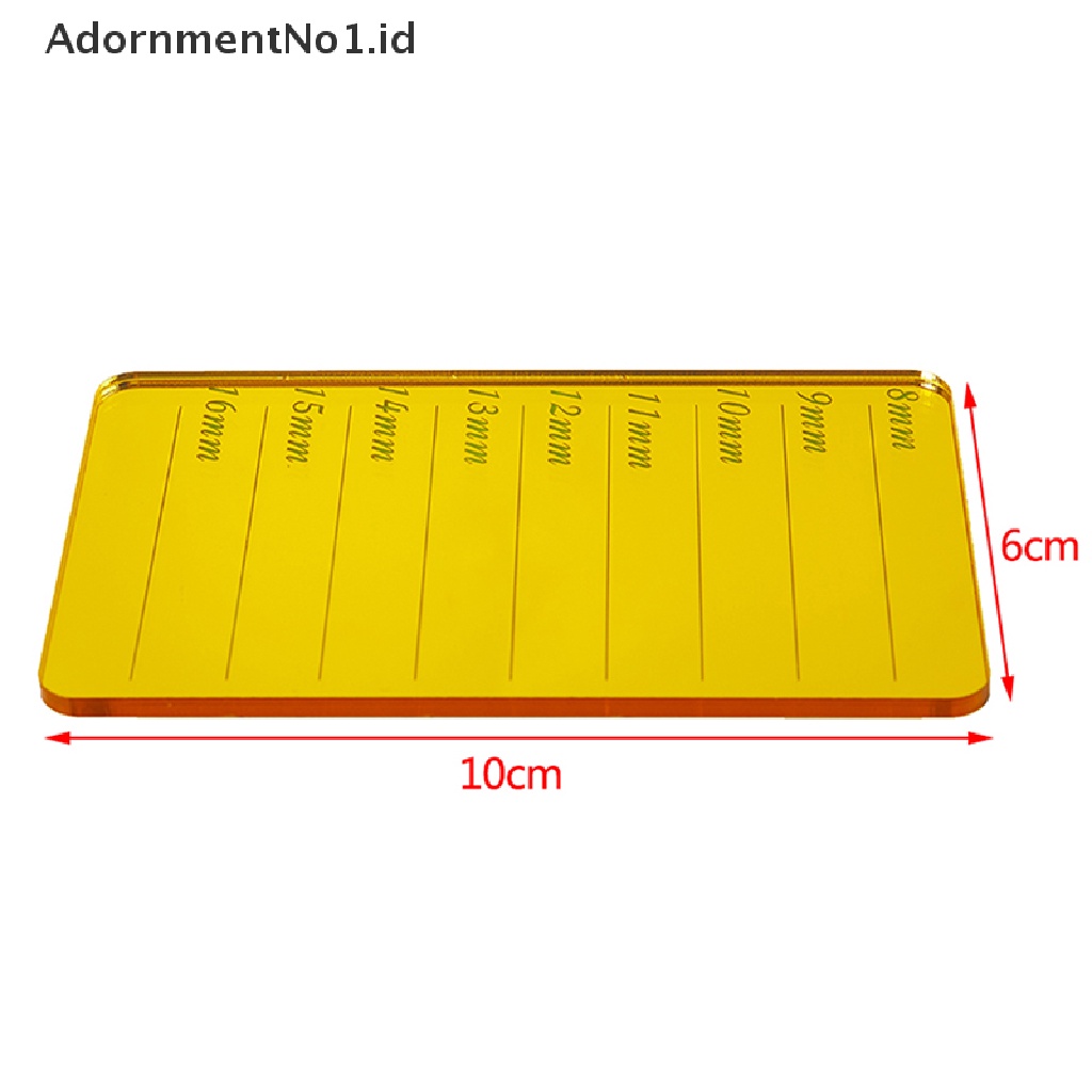 [AdornmentNo1] 1PC Eyelash Extensions Tray Lash Pallet False Eyelashes Glue Pallet Holder [ID]