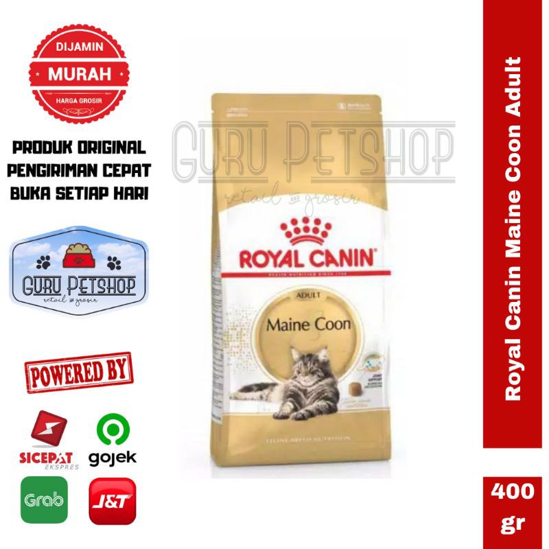 Royal Canin Maine Coon Adult 400gr Freshpack / Makanan Kucing Maine Coon Dewasa Royal Canin