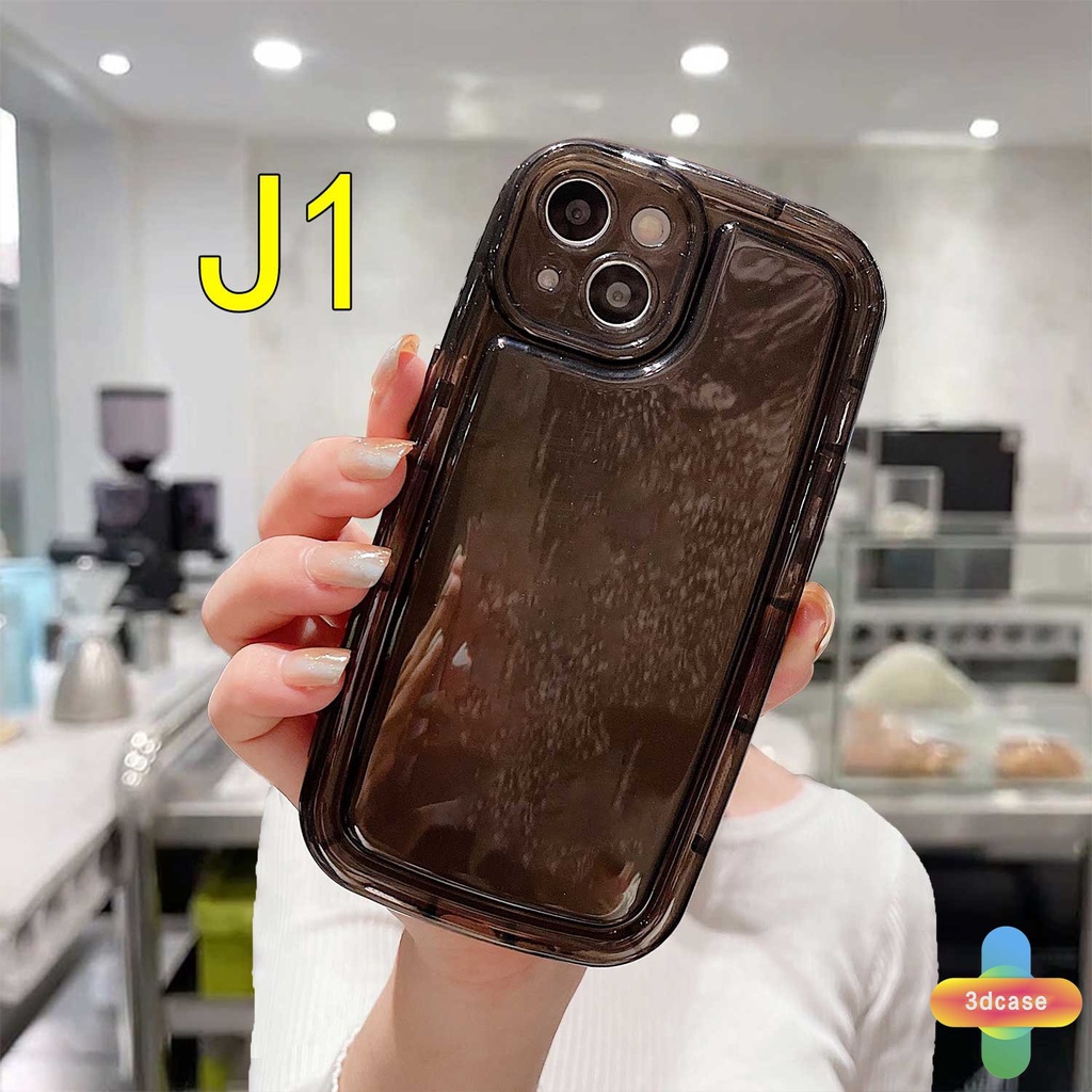 Compatible For Case IPhone 7 Plus 11 6 6S 8 14 Plus XR 11 12 13 14 PRO MAX 11 12 13 X XS MAX Se 2020 6SPlus 7Plus 6Plus 8Plus 14Plus XSMAX Ins Soap Air Cushion Camera Lens Protection Case