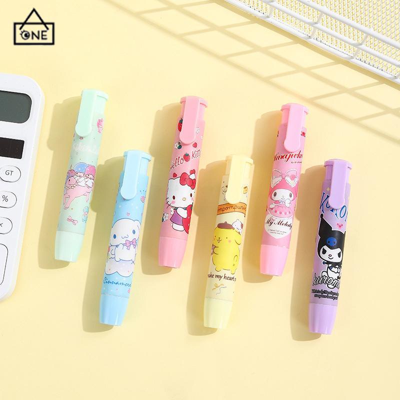 COD❤️Eraser Cartoon Press Pen Modeling Koreksi Karet Alat Tulis Sekolah-A.one