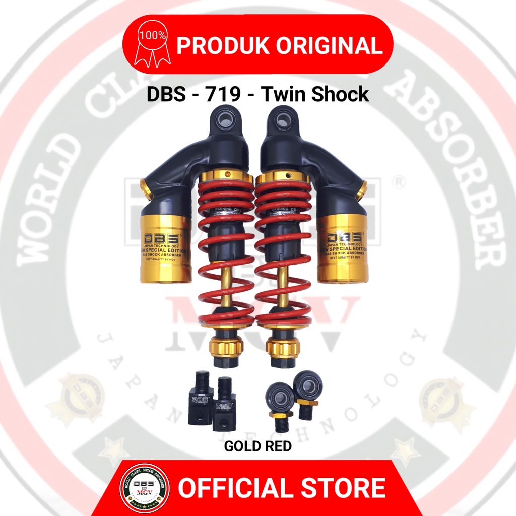 [ BISA COD ] Shock Tabung DBS 719 VON SERIES YAMAHA AEROX 155 NOUVO Z