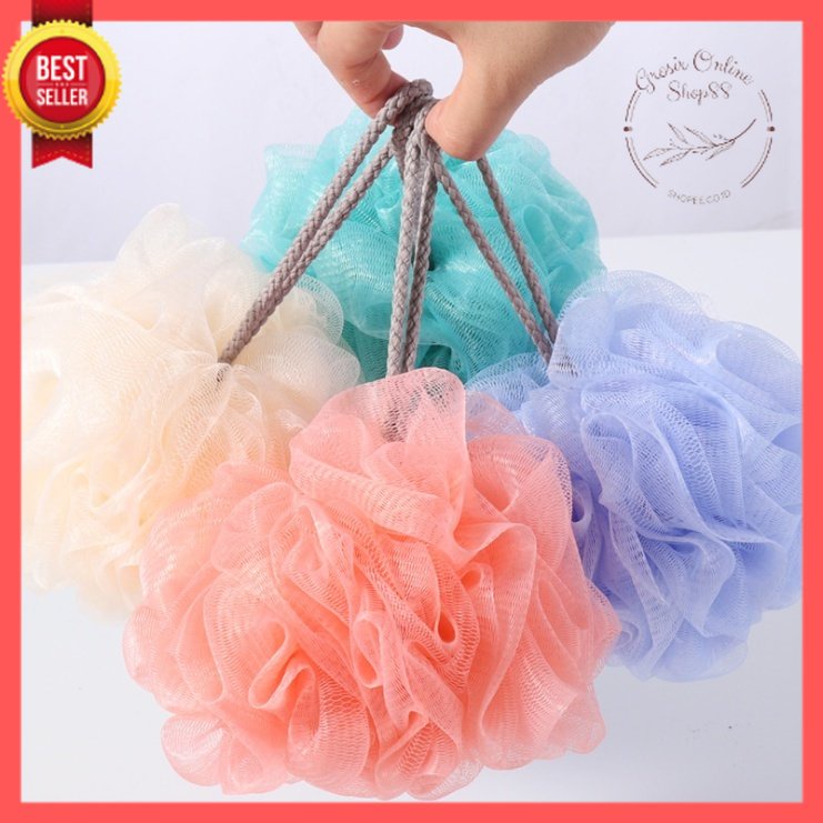 GOS -A111- Shower Puff - Spons Mandi Jaring - Sponge Mandi Spon Busa Bagus