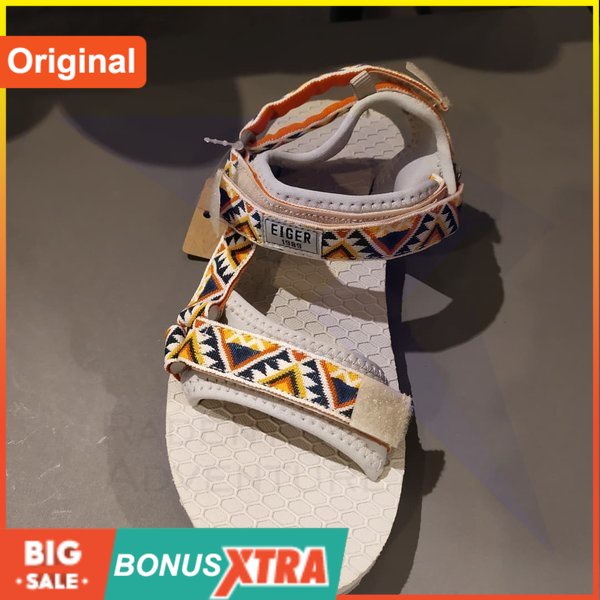 Sandal EIGER1989 Cewek Oblivion Burgham Roll Strap 1.0 Cream 91000 6520