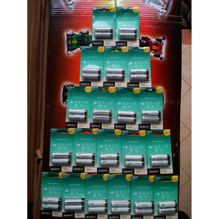 Baterai Battery AA Sony Premium Rechargeable 2700 mAh Ni-MH murah