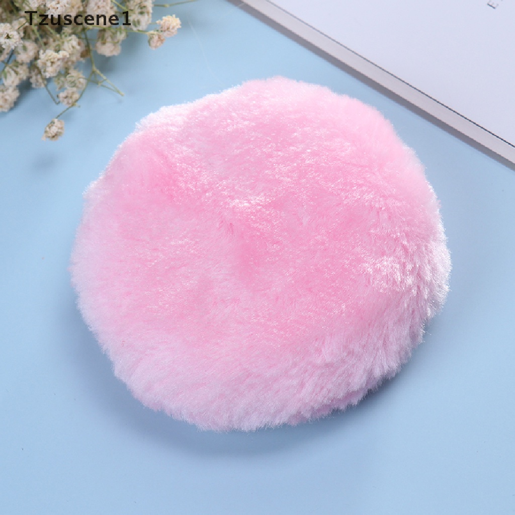 [Tzuscene1] Kosmetik Bayi Kupu-Kupu Profesional Lembut Mewah Puff Spons Talcum Alat Makeup Butik