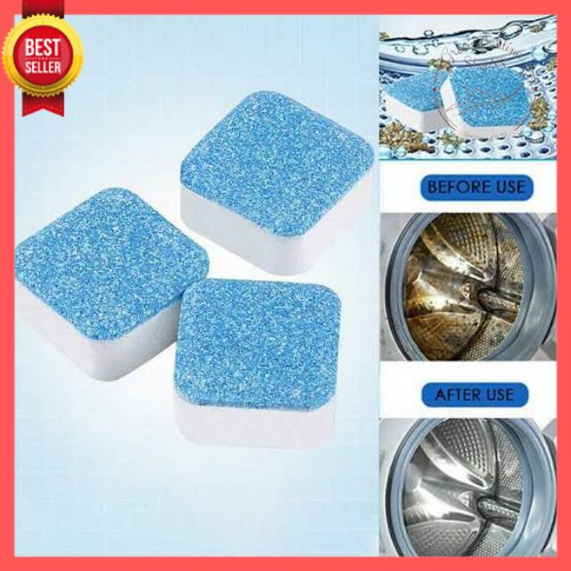 GOS -E413- Tablet Pembersih Mesin Cuci - Deep Cleaning Washer Laundry