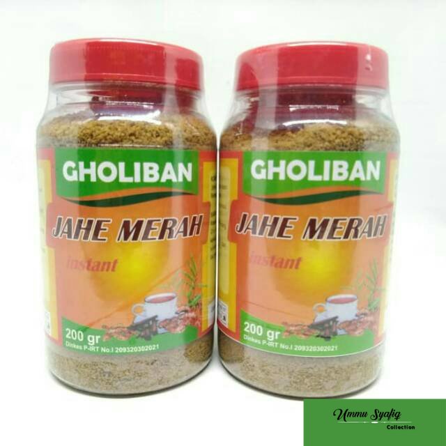 

Jahe Merah Instant Gholiban 200gram