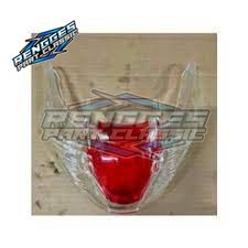 Mika Kaca cover stopan stoplamp lampu Stop rem belakang Smash New 110