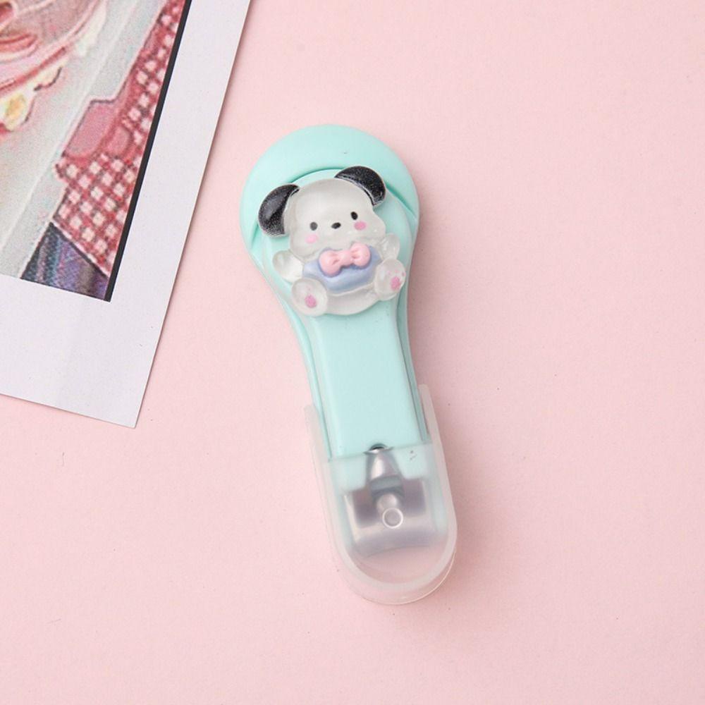 Agustina Kartun Gunting Kuku Pembersih Kutikula Kecantikan Perawatan Jari Nipper Trimmers Nail Clippers Cutter Alat Untuk Rumah Alur Kuku Tunggal Pedicure Stainless Steel Nail Tool