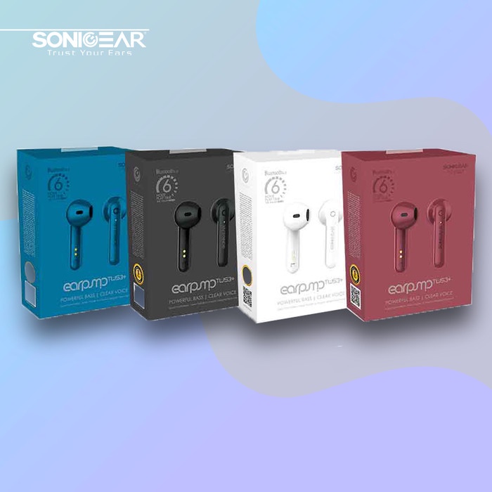Earphone SonicGear Earpump TWS3+ Bluetooth 5.0 - Earpump TWS 3 Plus