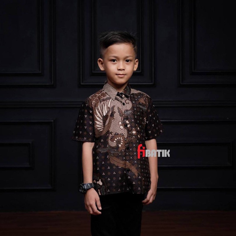 KEMEJA BATIK AYAH DAN ANAK LAKI LAKI LENGAN PANJANG / BATIK FORMAL CASUAL butikdian