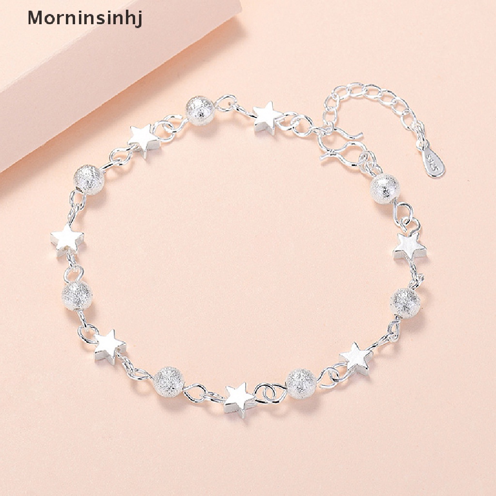 Mornin Gelang Bintang Segar Untuk Wanita Kepribadian Gelang Manik Bulat Fashion Korea id