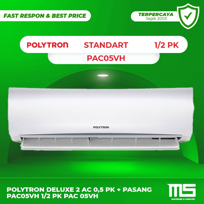 POLYTRON Deluxe 2 AC 0,5 PK + PASANG PAC05VH 1/2 PK PAC 05VH