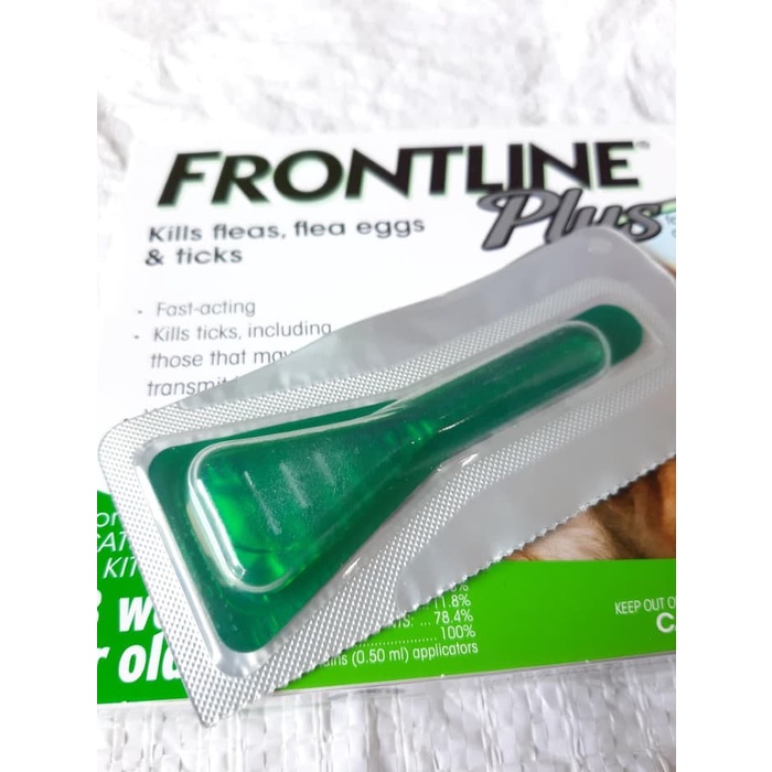 Obat Kutu Kucing FRONTLINE PLUS for Cats &amp; Kittens Cat Kitten