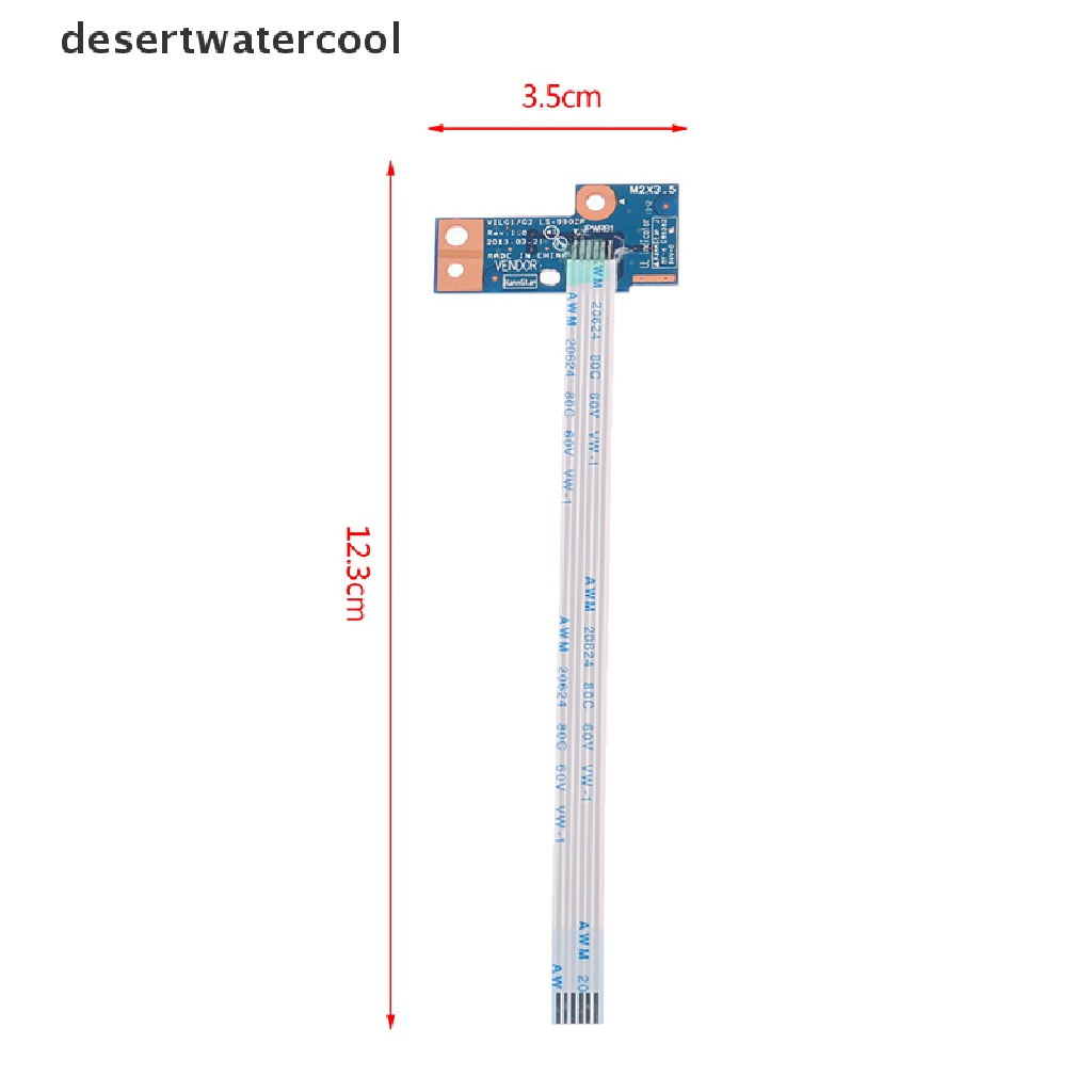 Deid Untuk Lenovo IdeaPad G400S G405S G500S G505S Power Board Tombol Switch LS-9902P Martijn