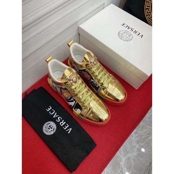 Versace fashion men's casual shoes