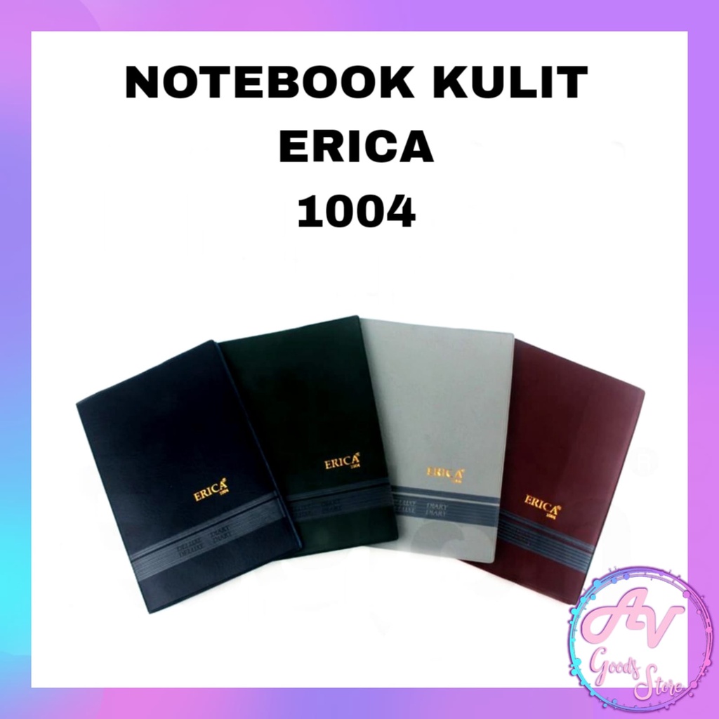 

Agenda Kulit Erica 1004 / Notebook Kulit Polos / Buku Tulis Catatan