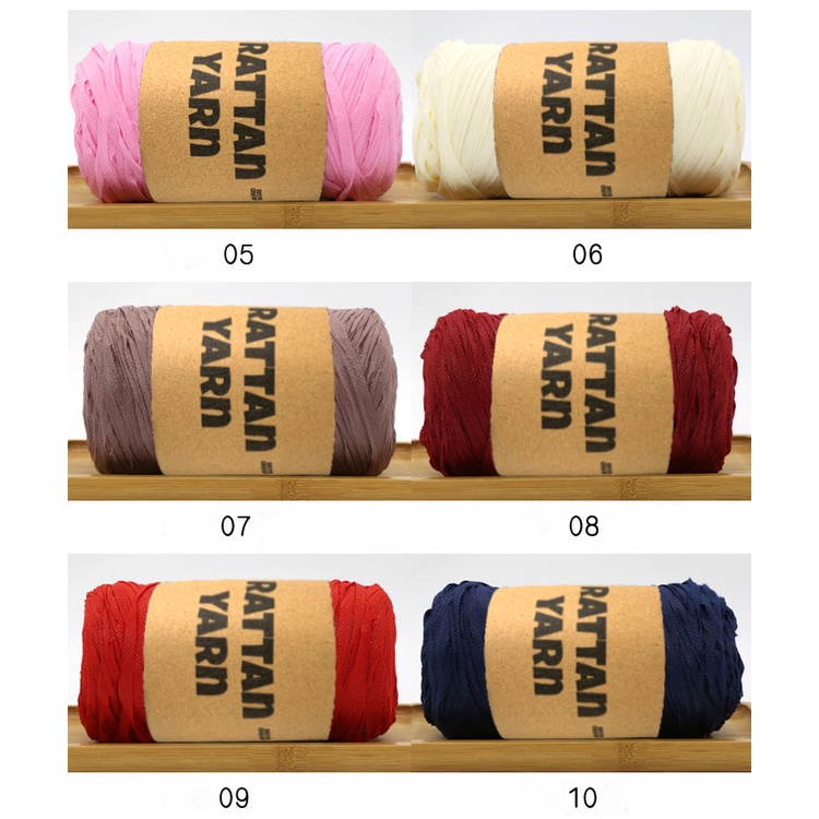 Benang Rajut Rattan Yarn / Paper Yarn