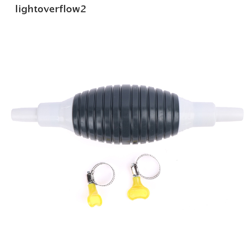 [lightoverflow2] Universal Untuk Pompa Bahan Bakar Motor Mobil Pendorong Tangan Pipa Hisap Cairan Transf [ID]