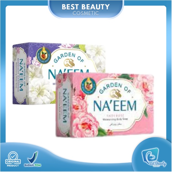 ★ BB ★ Garden Of Na'eem Moisturizing Body Soap 75gr - Garden Of Naeem Sabun batang