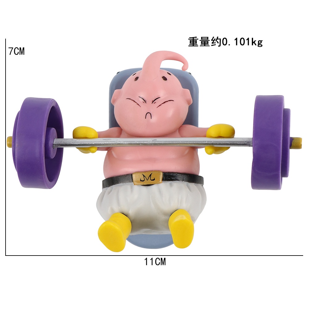 Dragon ball Majin Buu anime figure Dekorasi model Lucu