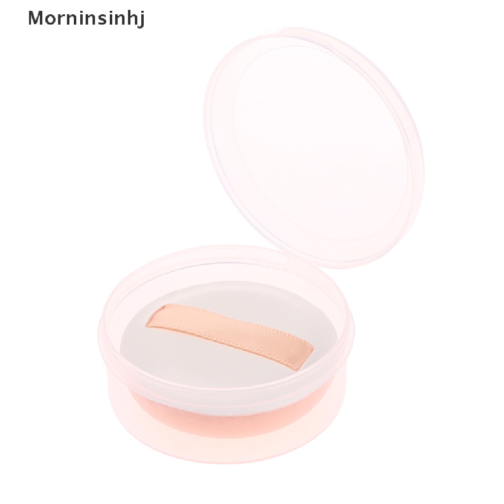 Mornin Super Soft Spons Puff Cotton Candy Kering Basah Dual-use Air Cushion Powder Puff Kit id