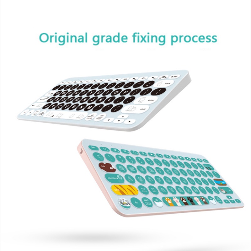 New Keyboard Film Pelindung Tahan Debu Silikon Tahan Air Film Pelindung Laptop Kompatibel Untuk Logitech K380 Keyboard Cover